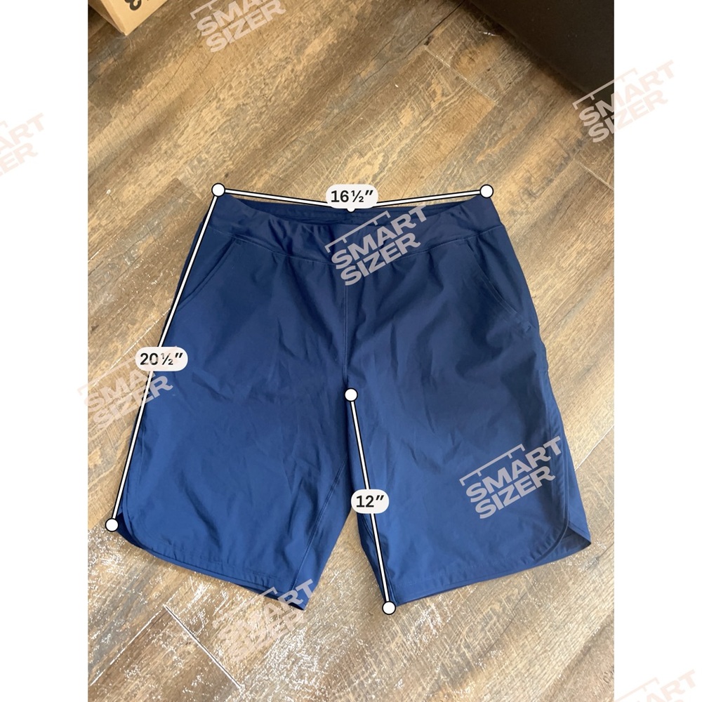 Lands' End Navy Athletic Shorts with Pockets Board Quickly Dry Size 16 - Picture 7 of 7